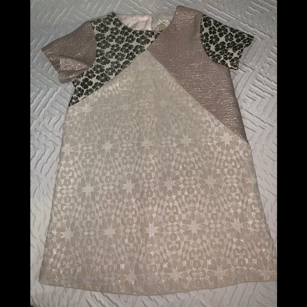 Next girls two toned floral soft dress 👗